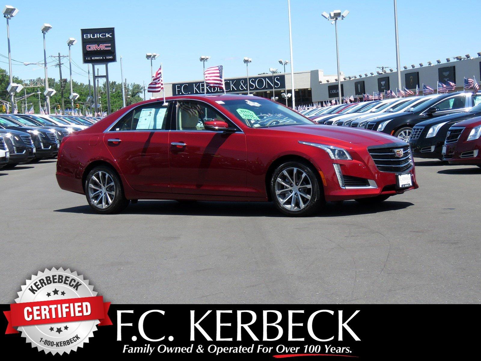 Used 2016 Cadillac CTS Sedan Luxury Collection AWD for sale Sold at F.C. Kerbeck Lamborghini Palmyra N.J. in Palmyra NJ 08065 1