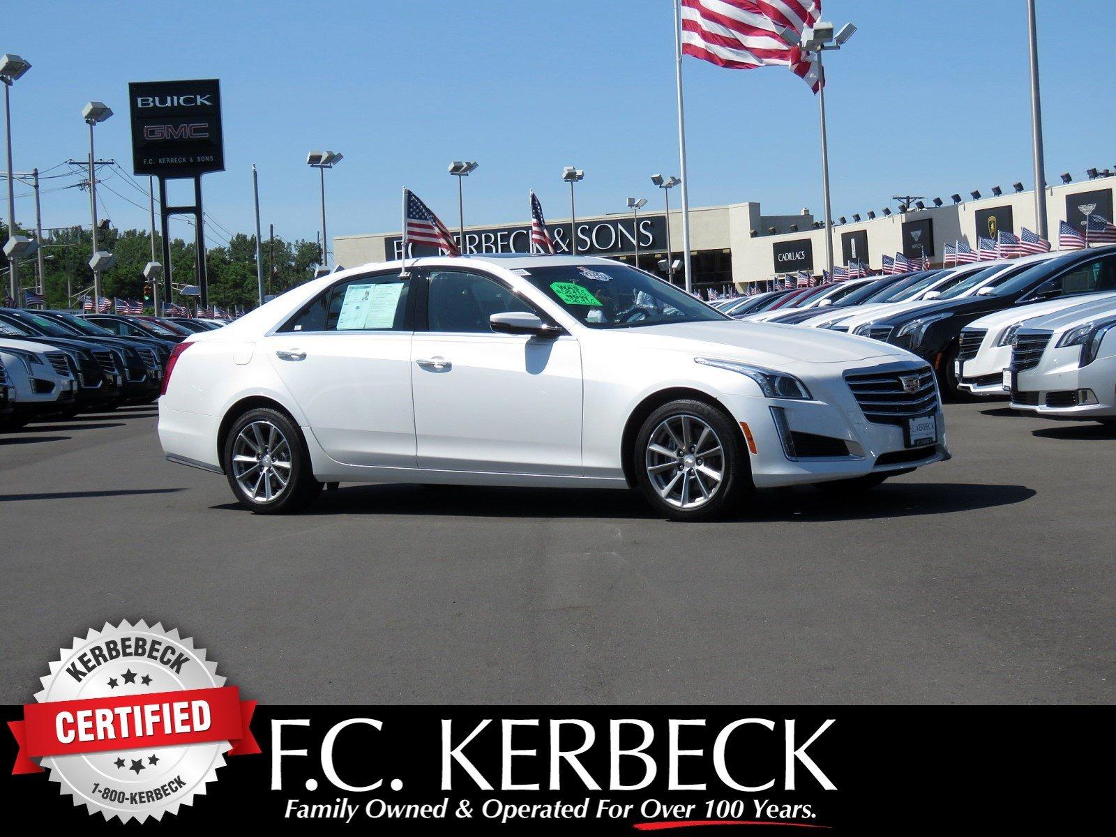 Used 2018 Cadillac CTS Sedan Luxury AWD for sale Sold at F.C. Kerbeck Lamborghini Palmyra N.J. in Palmyra NJ 08065 1