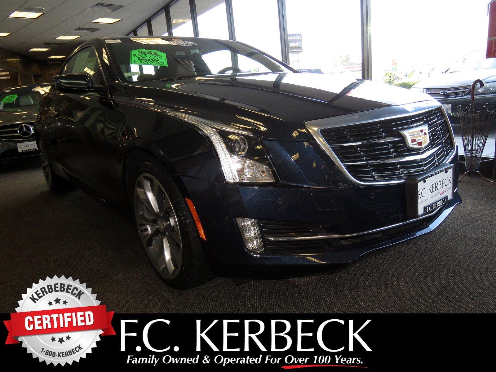 Used 2016 Cadillac ATS Coupe Luxury Collection AWD for sale Sold at F.C. Kerbeck Lamborghini Palmyra N.J. in Palmyra NJ 08065 1