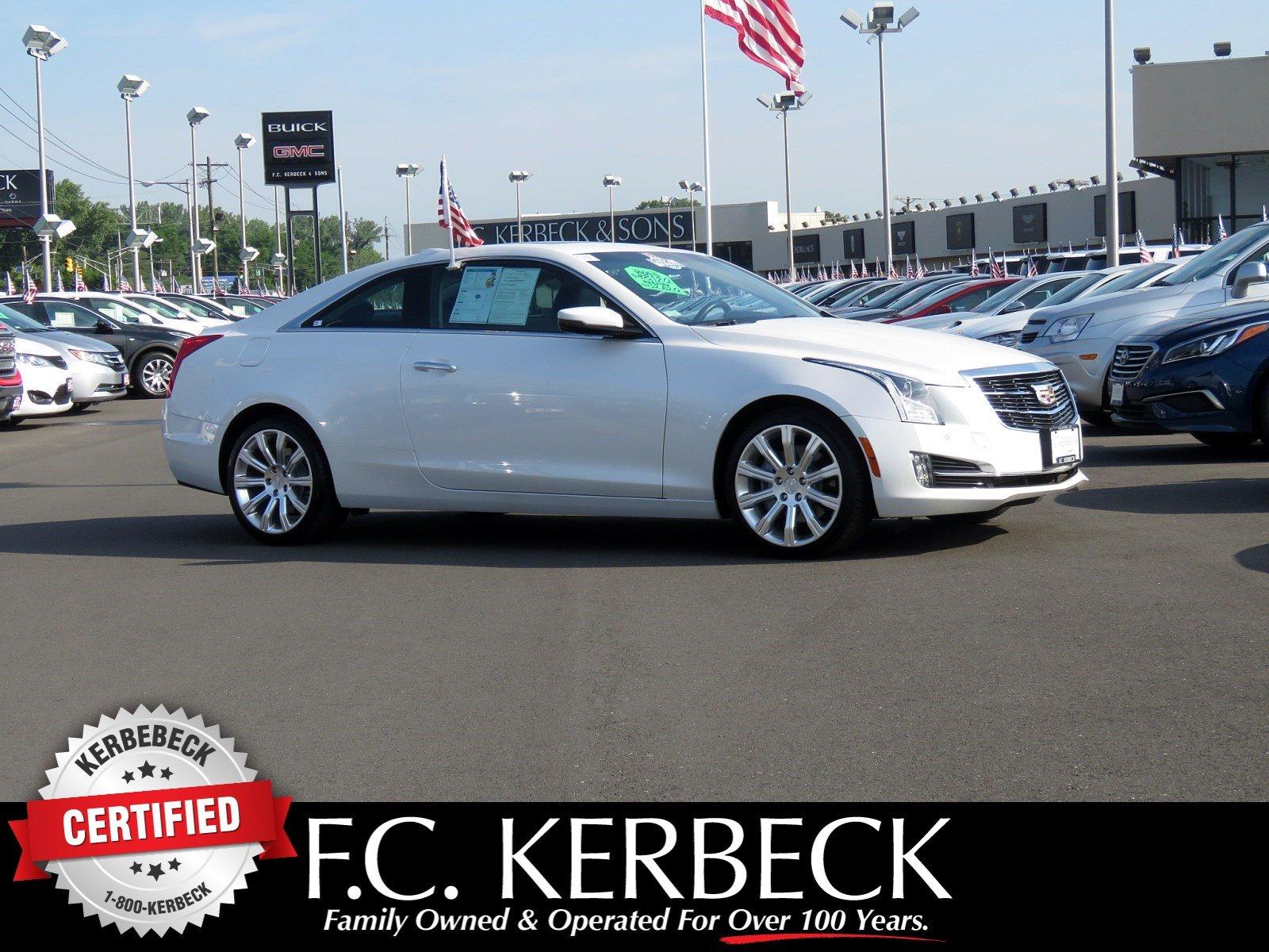 Used 2017 Cadillac ATS Coupe Luxury AWD for sale Sold at F.C. Kerbeck Lamborghini Palmyra N.J. in Palmyra NJ 08065 1
