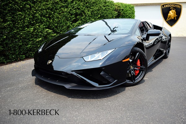 Used 2020 Lamborghini Huracan LP-610-2 EVO Spyder / LEASE OPTIONS AVAILABLE for sale Sold at F.C. Kerbeck Lamborghini Palmyra N.J. in Palmyra NJ 08065 4