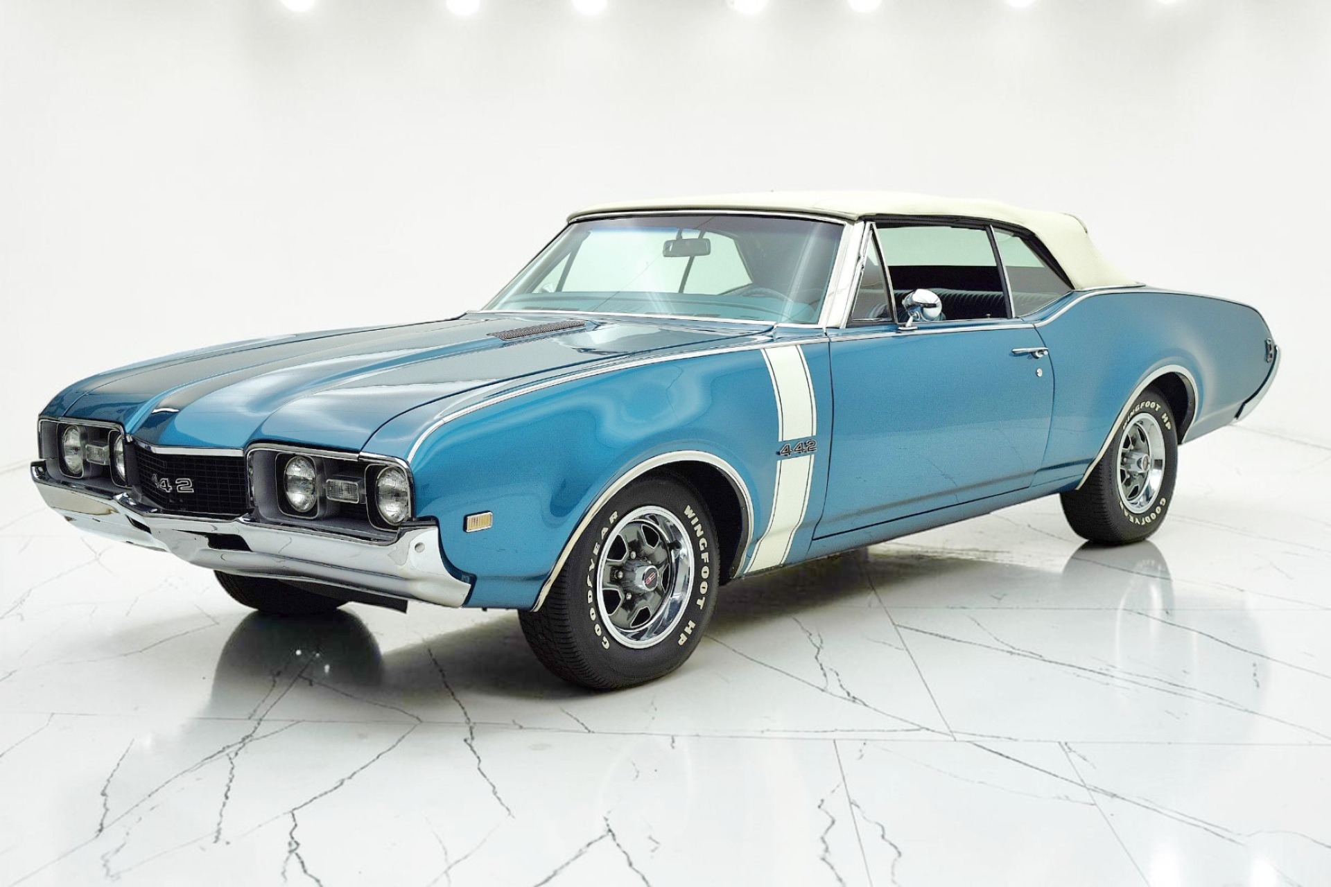 Used 1968 Oldsmobile 442 Convertible from the Kerbeck Collection for sale $95,000 at F.C. Kerbeck Lamborghini Palmyra N.J. in Palmyra NJ 08065 2