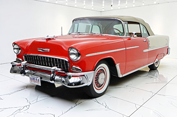 Used 1955 Chevrolet Bel Air Convertible from the Kerbeck Collection for sale $80,000 at F.C. Kerbeck Lamborghini Palmyra N.J. in Palmyra NJ 08065 2