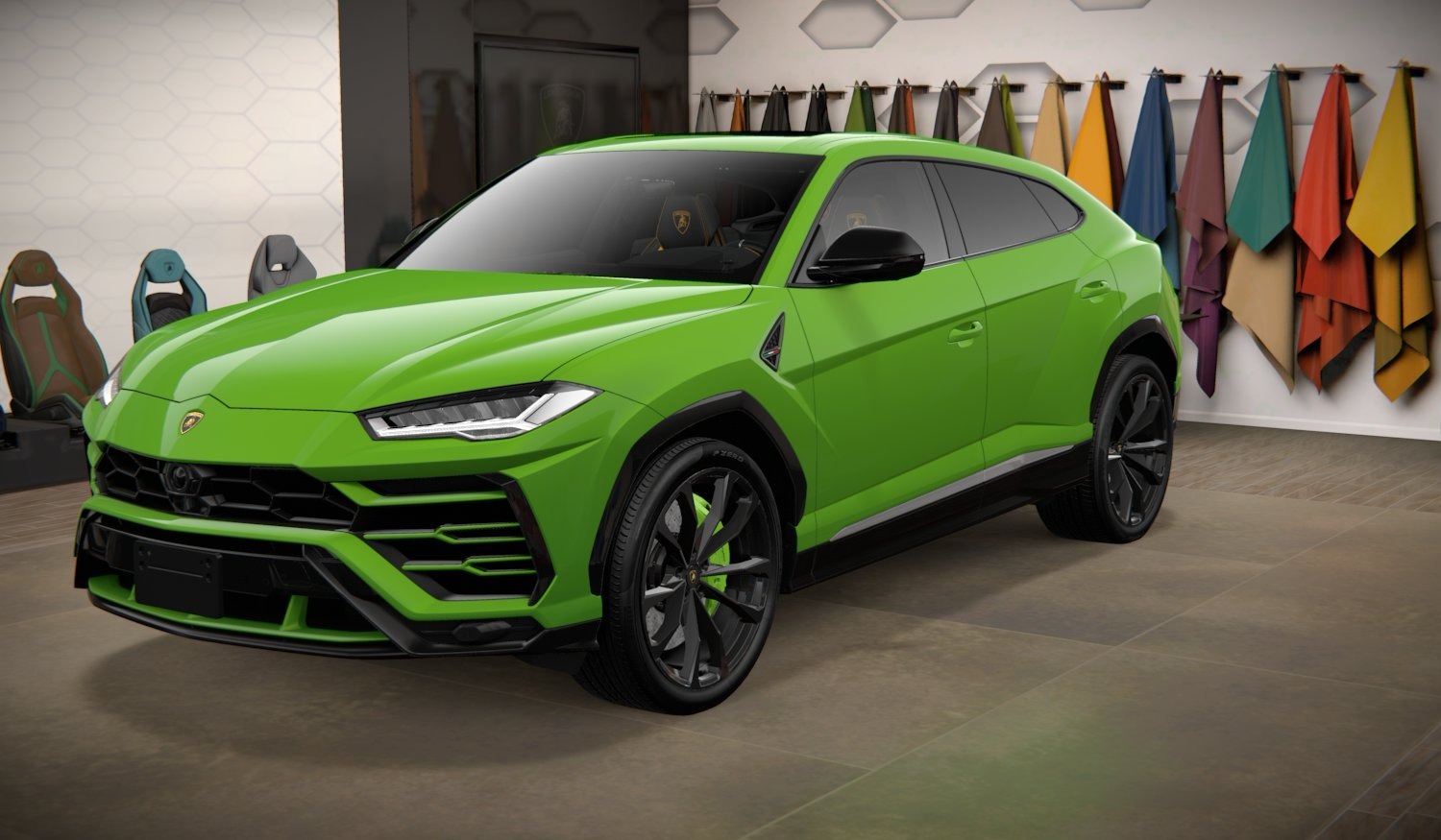 Lamborghini Urus 2022 Р·РµР»РµРЅС‹Р№