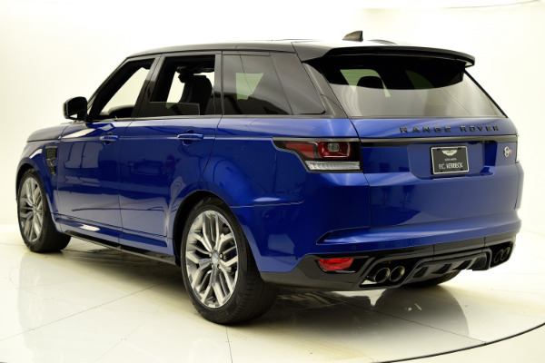Used 2017 Land Rover Range Rover Sport SVR for sale Sold at F.C. Kerbeck Lamborghini Palmyra N.J. in Palmyra NJ 08065 4