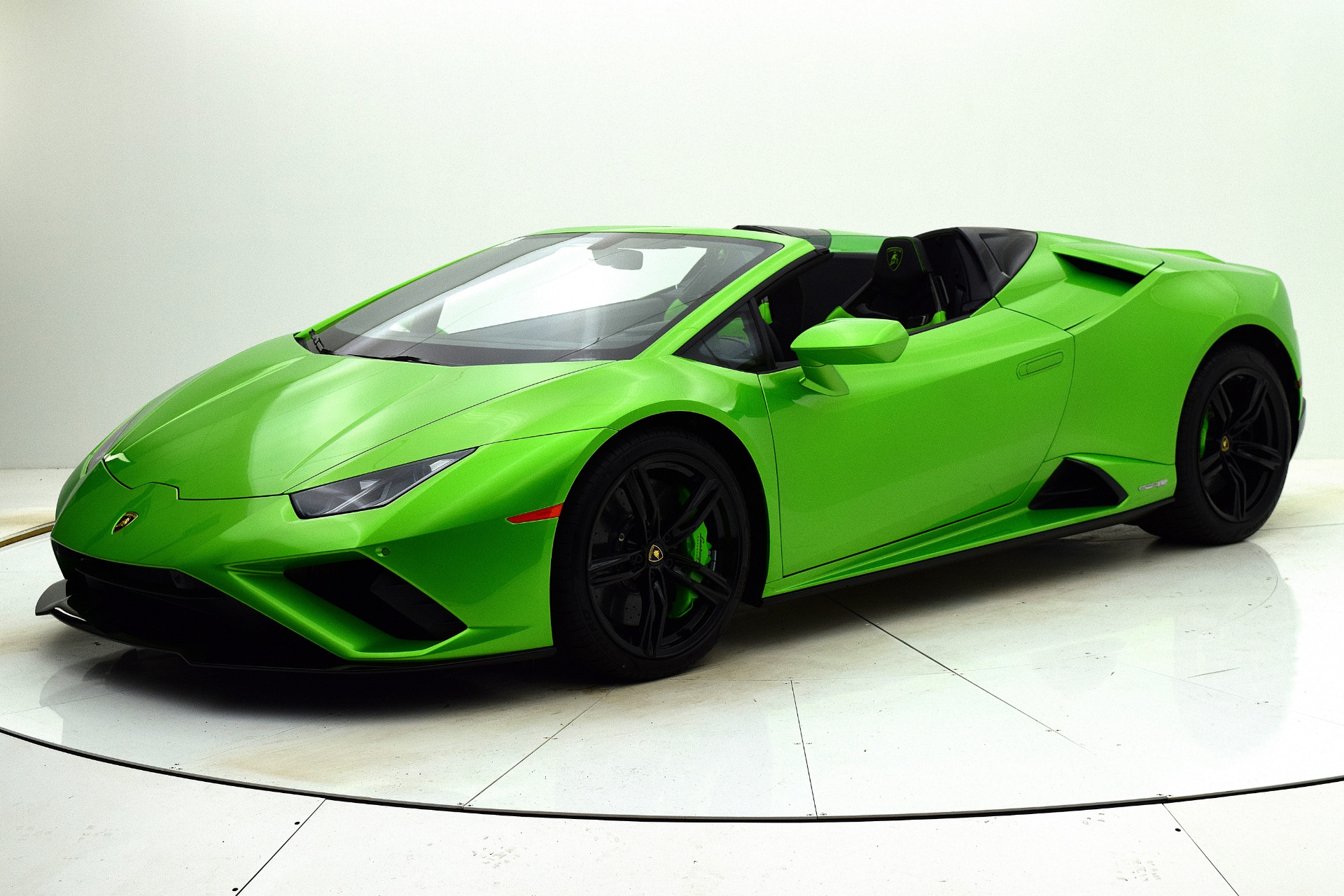 New 2021 Lamborghini Huracan EVO RWD Spyder for sale Sold at F.C. Kerbeck Lamborghini Palmyra N.J. in Palmyra NJ 08065 2