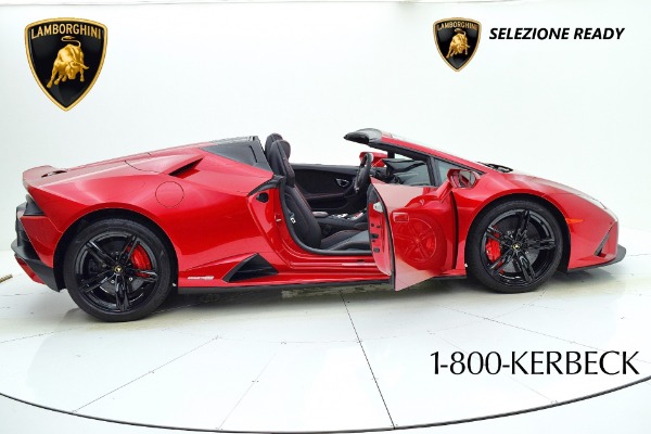 Used 2021 Lamborghini Huracan EVO RWD Spyder/LEASE OPTIONS AVAILABLE for sale Sold at F.C. Kerbeck Lamborghini Palmyra N.J. in Palmyra NJ 08065 4