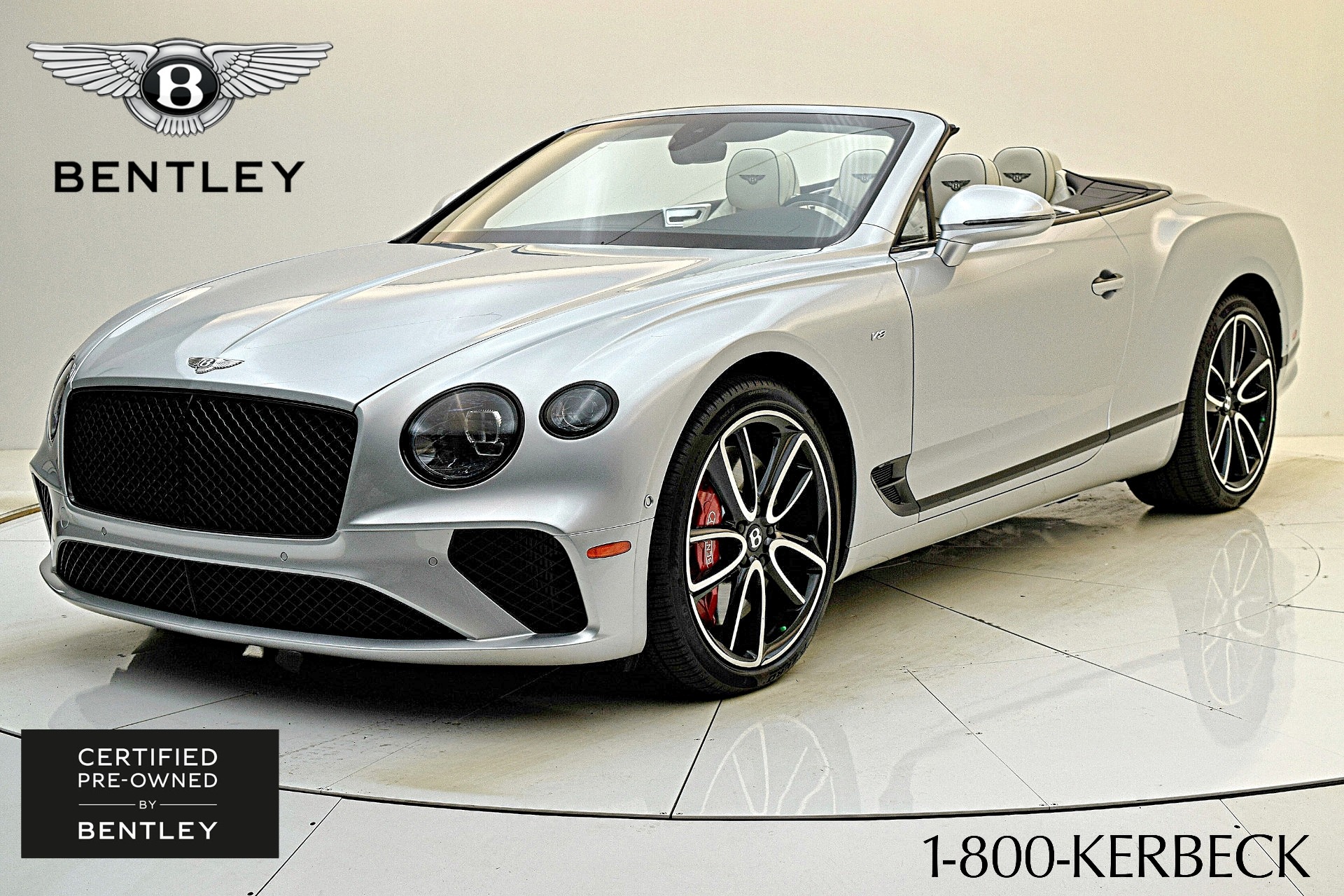 Used 2021 Bentley Continental V8 Convertible / LEASE OPTIONS AVAILABLE for sale Sold at F.C. Kerbeck Lamborghini Palmyra N.J. in Palmyra NJ 08065 2