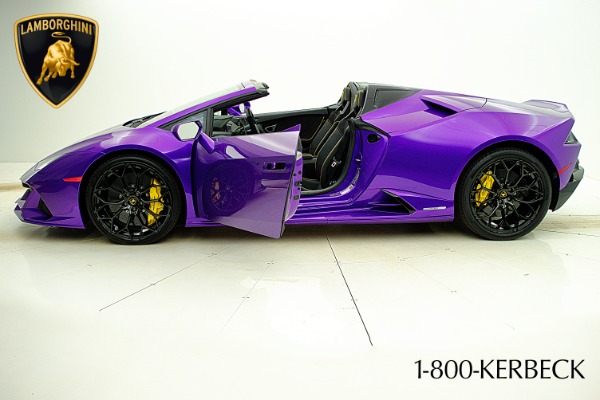 Used 2022 Lamborghini Huracan LP 640-4 EVO Spyder AWD / LEASE OPTIONS AVAILABLE for sale Sold at F.C. Kerbeck Lamborghini Palmyra N.J. in Palmyra NJ 08065 6