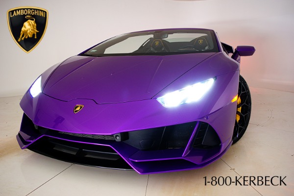 Used 2022 Lamborghini Huracan LP 640-4 EVO Spyder AWD / LEASE OPTIONS AVAILABLE for sale Sold at F.C. Kerbeck Lamborghini Palmyra N.J. in Palmyra NJ 08065 7