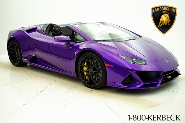 Used 2022 Lamborghini Huracan LP 640-4 EVO Spyder AWD / LEASE OPTIONS AVAILABLE for sale Sold at F.C. Kerbeck Lamborghini Palmyra N.J. in Palmyra NJ 08065 8