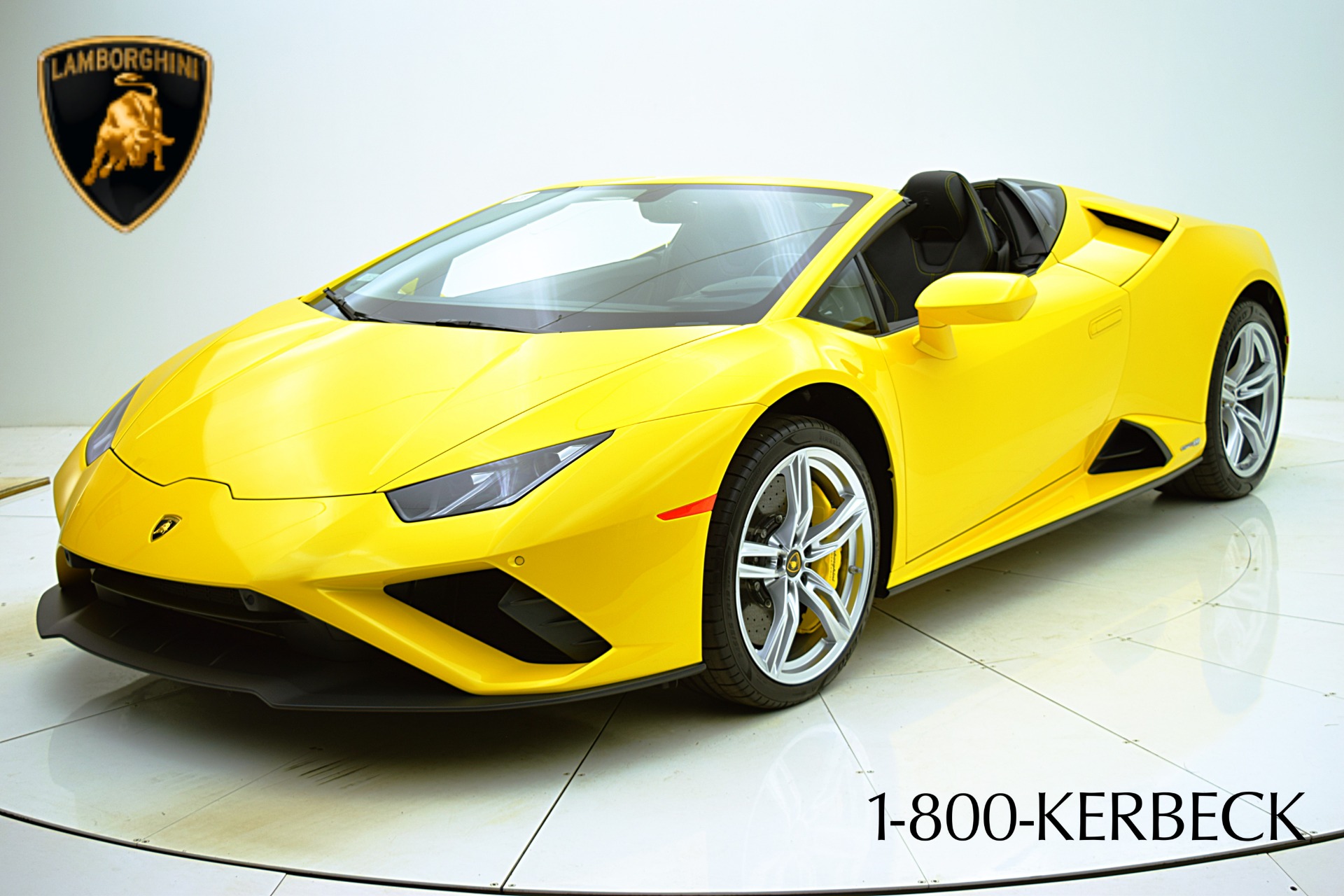 Used 2022 Lamborghini Huracan EVO LP 610-4 EVO Spyder for sale Sold at F.C. Kerbeck Lamborghini Palmyra N.J. in Palmyra NJ 08065 2