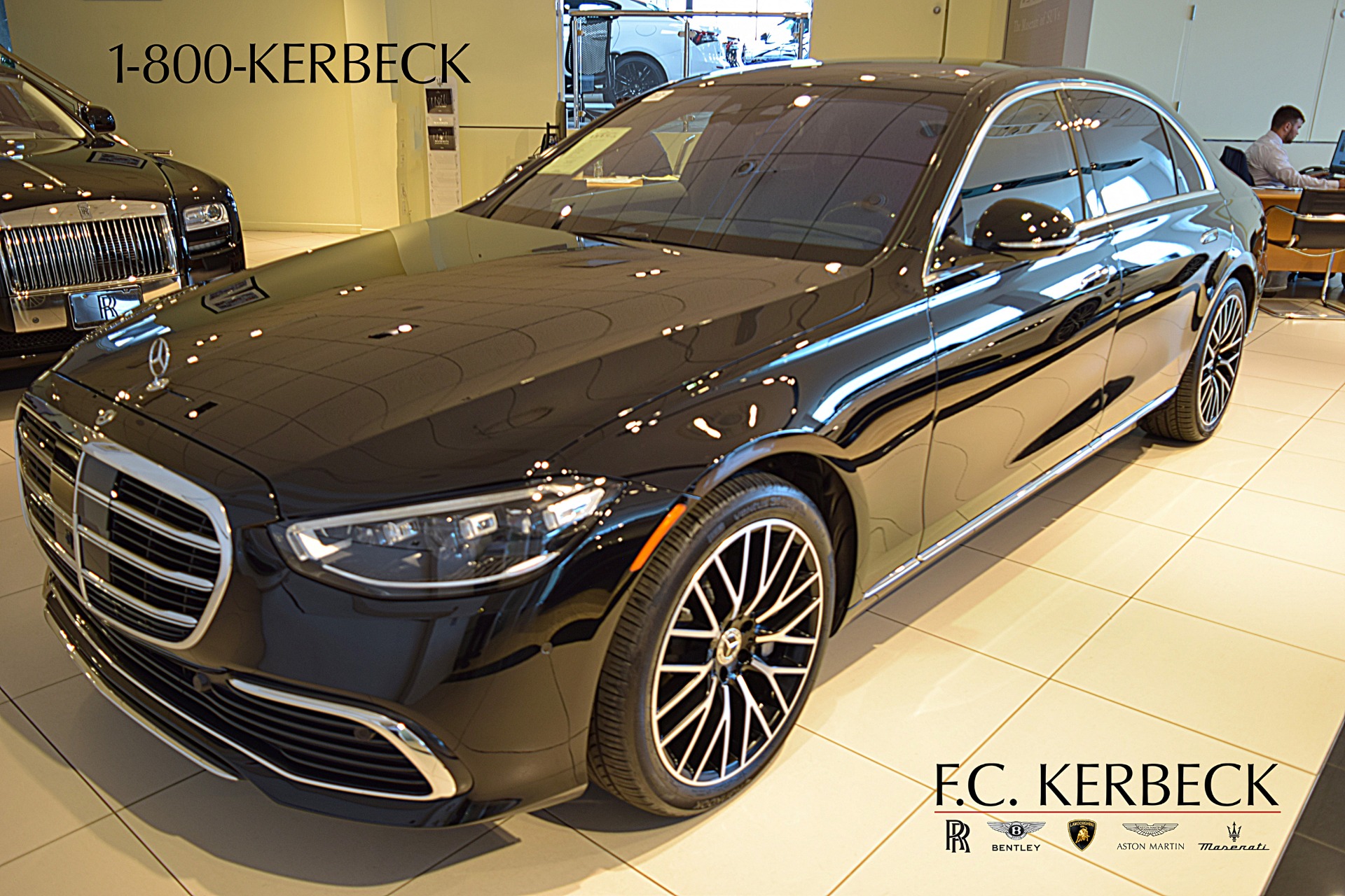 Used 2021 Mercedes-Benz S-Class S 580 for sale Sold at F.C. Kerbeck Lamborghini Palmyra N.J. in Palmyra NJ 08065 2