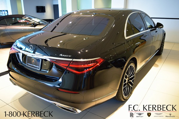 Used 2021 Mercedes-Benz S-Class S 580 for sale Sold at F.C. Kerbeck Lamborghini Palmyra N.J. in Palmyra NJ 08065 4