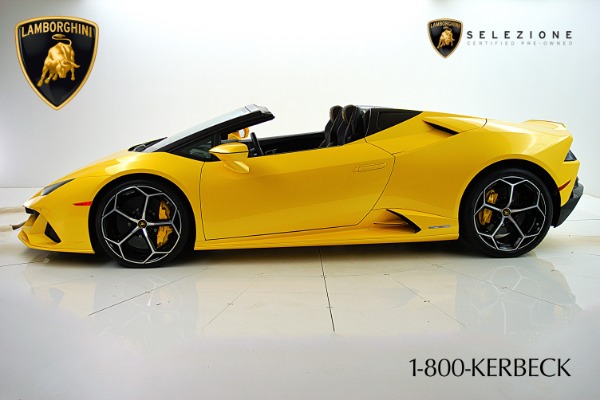 Used 2020 Lamborghini Huracan AWD LP 640-4 EVO Spyder / LEASE OPTIONS AVAILABLE for sale Sold at F.C. Kerbeck Lamborghini Palmyra N.J. in Palmyra NJ 08065 3