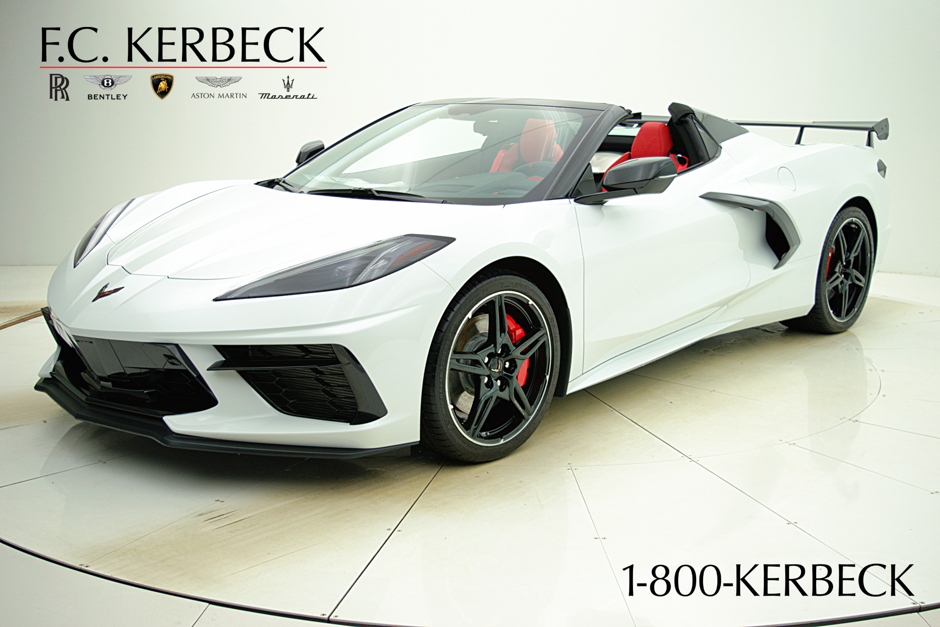 Used 2021 Chevrolet Corvette 2LT Convertible for sale Sold at F.C. Kerbeck Lamborghini Palmyra N.J. in Palmyra NJ 08065 2