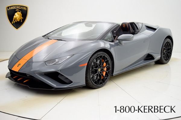 Used Used 2023 Lamborghini Huracan EVO Spyder RWD/LEASE OPTIONS AVAILABLE for sale $339,000 at F.C. Kerbeck Lamborghini Palmyra N.J. in Palmyra NJ