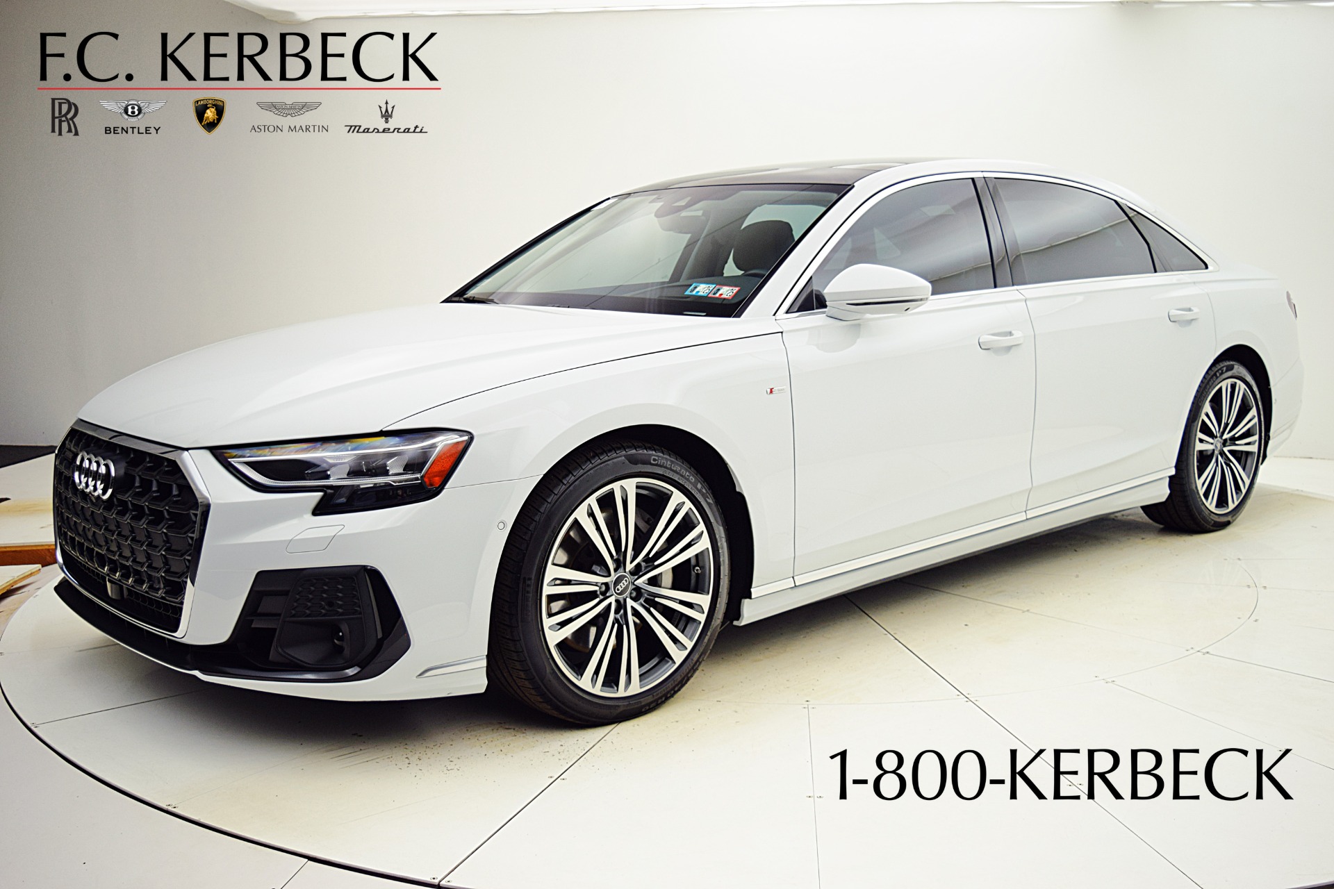 Used 2023 Audi A8 L quattro 55 TFSI for sale Sold at F.C. Kerbeck Lamborghini Palmyra N.J. in Palmyra NJ 08065 2