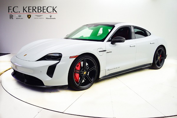 Used 2021 Porsche Taycan Turbo S for sale Sold at F.C. Kerbeck Lamborghini Palmyra N.J. in Palmyra NJ 08065 2