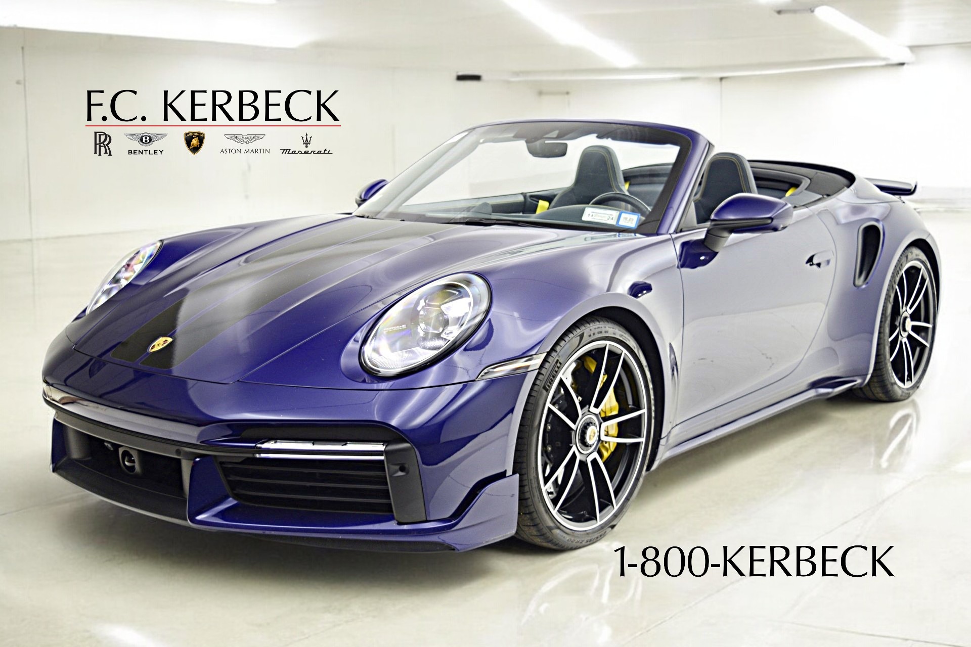 Used 2021 Porsche 911 Turbo S Cabriolet for sale Sold at F.C. Kerbeck Lamborghini Palmyra N.J. in Palmyra NJ 08065 2