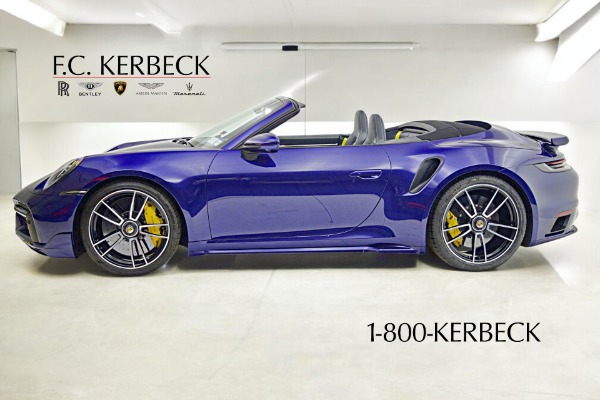 Used 2021 Porsche 911 Turbo S Cabriolet for sale Sold at F.C. Kerbeck Lamborghini Palmyra N.J. in Palmyra NJ 08065 3