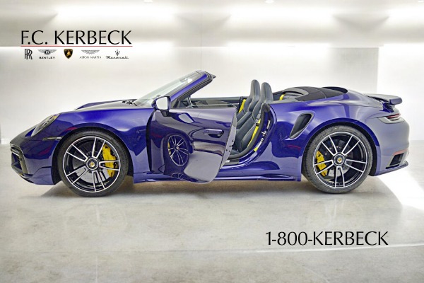 Used 2021 Porsche 911 Turbo S Cabriolet for sale Sold at F.C. Kerbeck Lamborghini Palmyra N.J. in Palmyra NJ 08065 4