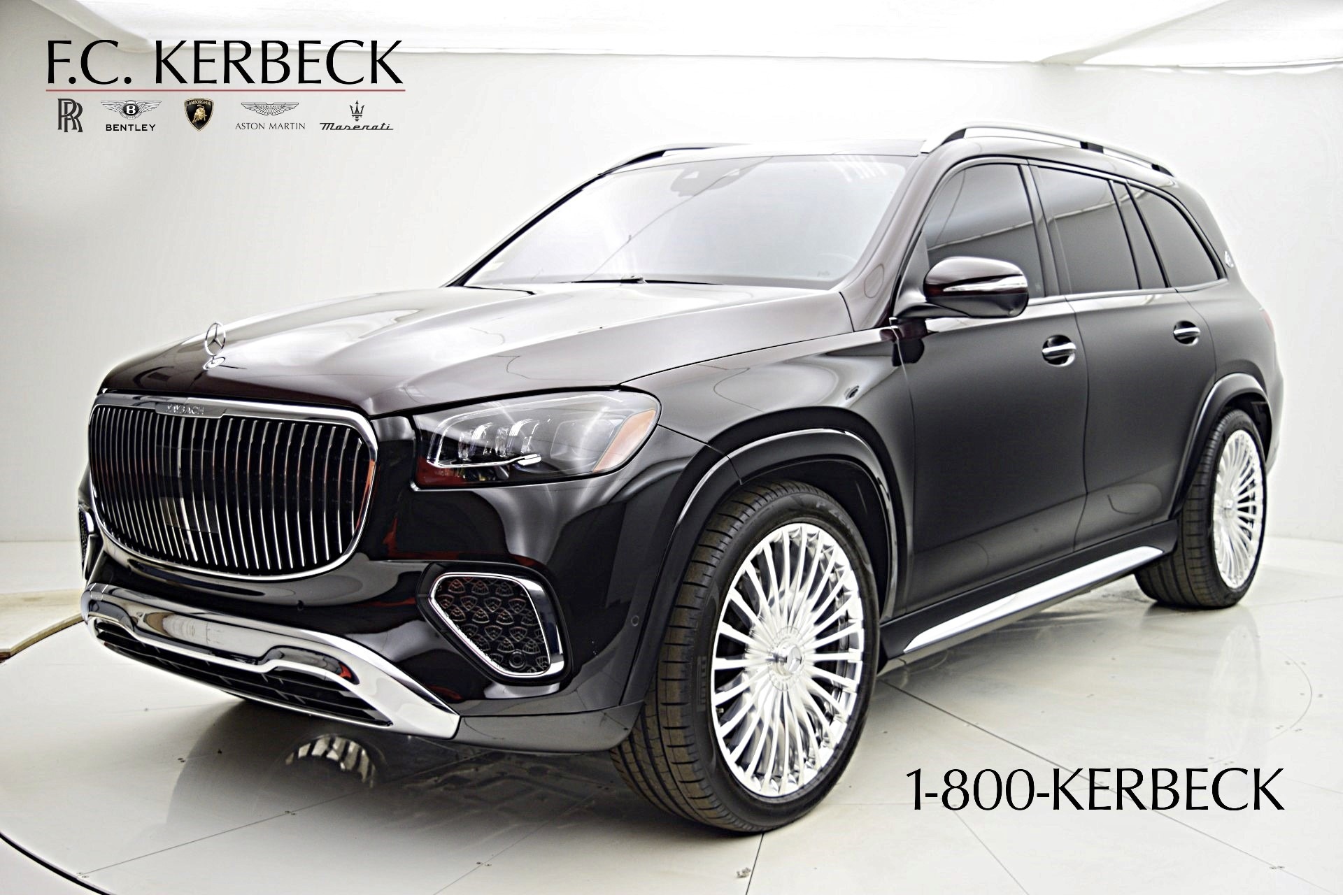 Used 2024 Mercedes-Benz GLS Maybach GLS 600 4MATIC for sale Sold at F.C. Kerbeck Lamborghini Palmyra N.J. in Palmyra NJ 08065 2