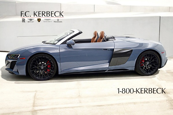 Used 2020 Audi R8 Spyder V10 for sale Sold at F.C. Kerbeck Lamborghini Palmyra N.J. in Palmyra NJ 08065 3
