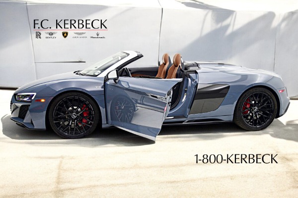 Used 2020 Audi R8 Spyder V10 for sale Sold at F.C. Kerbeck Lamborghini Palmyra N.J. in Palmyra NJ 08065 4