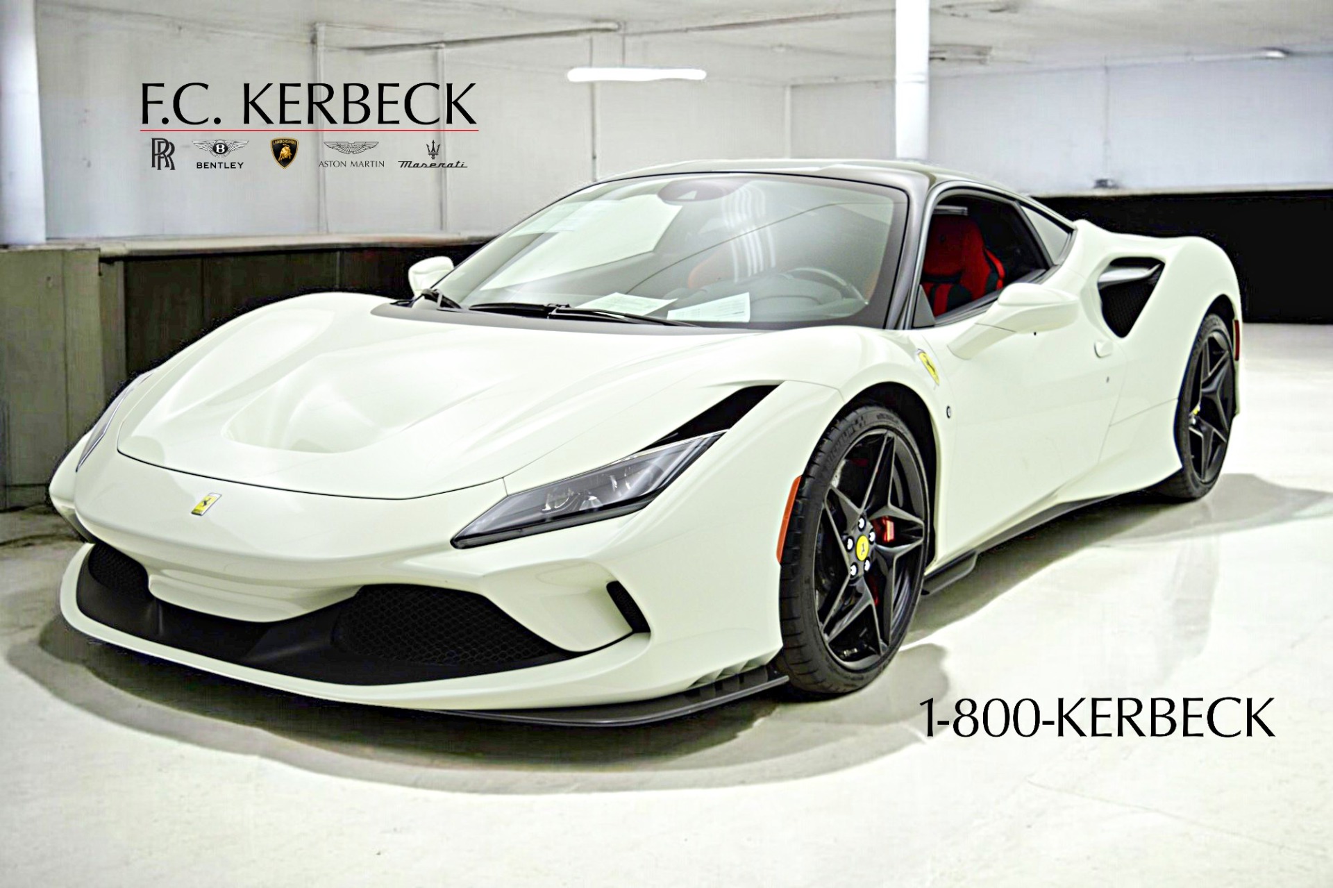 Used 2021 Ferrari F8 Tributo for sale $349,000 at F.C. Kerbeck Lamborghini Palmyra N.J. in Palmyra NJ 08065 2