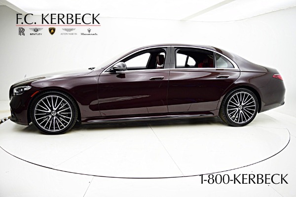 Used 2022 Mercedes-Benz S-Class S 580 4MATIC for sale Sold at F.C. Kerbeck Lamborghini Palmyra N.J. in Palmyra NJ 08065 3