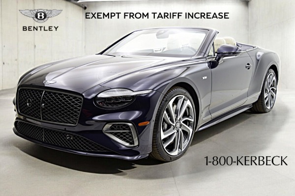 Used 2025 Bentley Continental GTC Speed First Edition/LEASE OPTIONS AVAILABLE for sale Sold at F.C. Kerbeck Lamborghini Palmyra N.J. in Palmyra NJ 08065 2