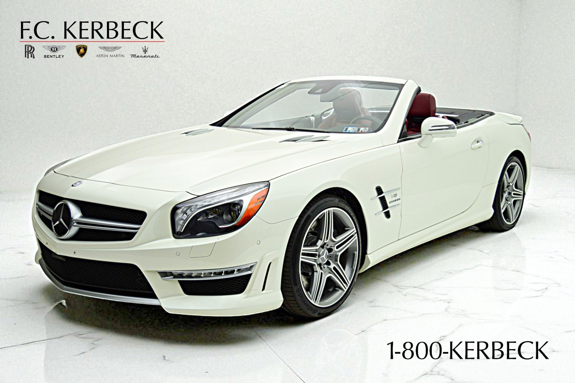 Used 2013 Mercedes-Benz SL-Class SL 63 AMG for sale $52,000 at F.C. Kerbeck Lamborghini Palmyra N.J. in Palmyra NJ 08065 2