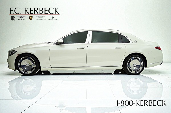 Used 2022 Mercedes-Benz S-Class Mercedes-Maybach S 580 4MATIC for sale $149,000 at F.C. Kerbeck Lamborghini Palmyra N.J. in Palmyra NJ 08065 3