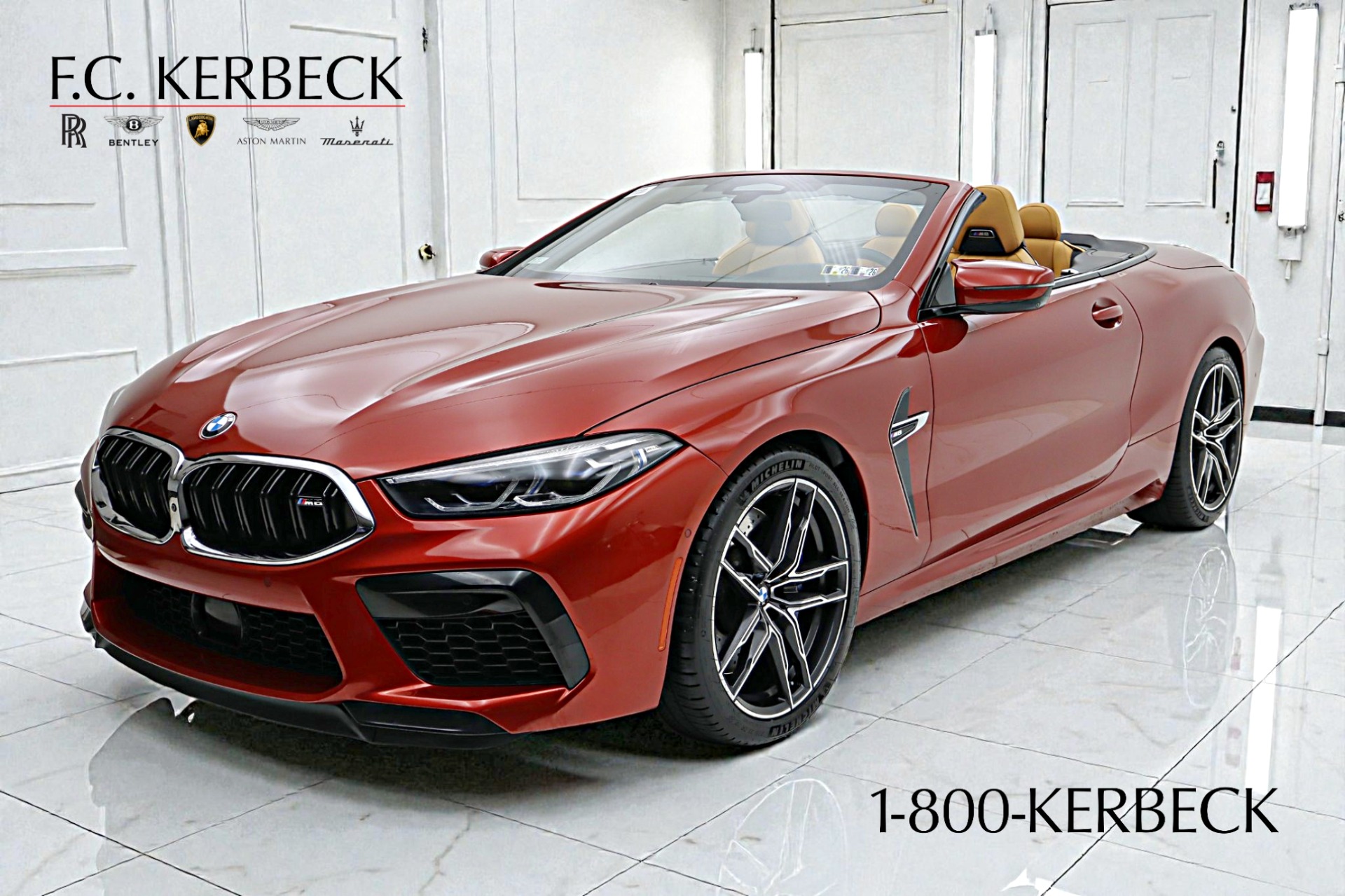 Used 2020 BMW M8 Convertible for sale Sold at F.C. Kerbeck Lamborghini Palmyra N.J. in Palmyra NJ 08065 2