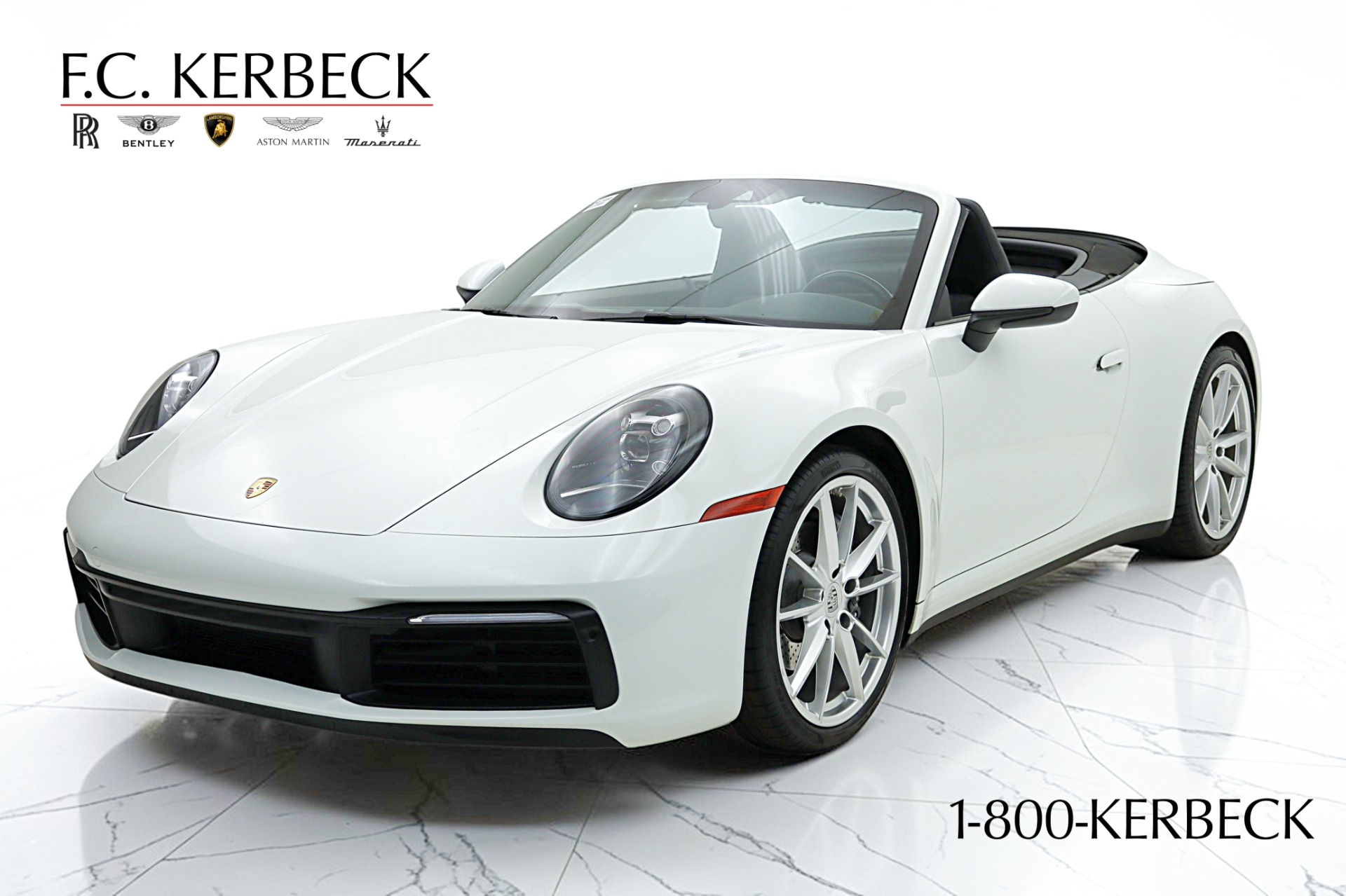 Used 2020 Porsche 911 Carrera Cabriolet for sale $109,000 at F.C. Kerbeck Lamborghini Palmyra N.J. in Palmyra NJ 08065 2