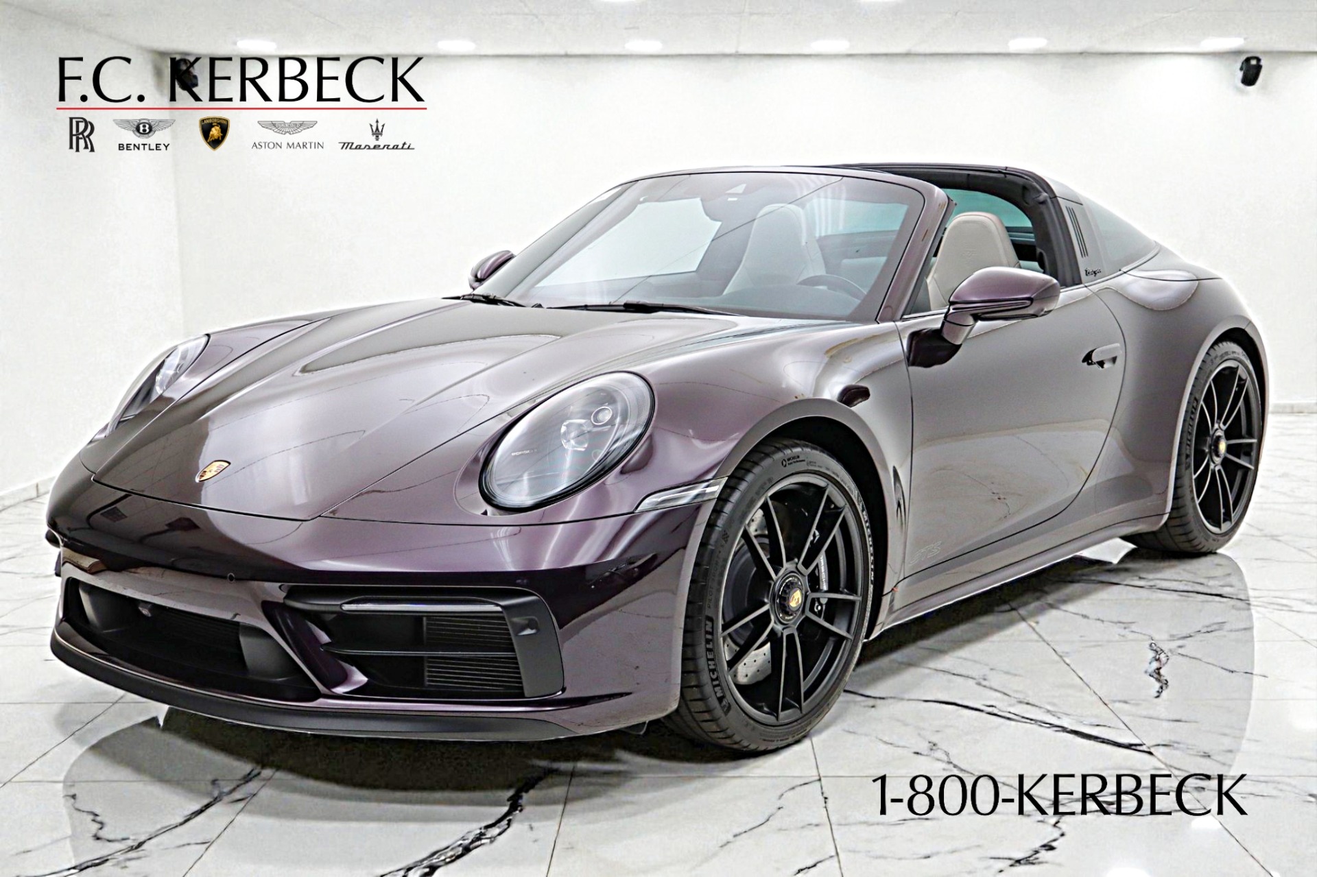 Used 2024 Porsche 911 Targa 4 GTS for sale Sold at F.C. Kerbeck Lamborghini Palmyra N.J. in Palmyra NJ 08065 2