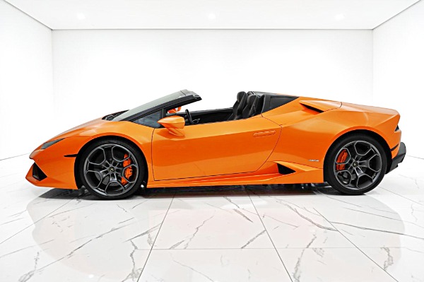 Used 2017 Lamborghini Huracan LP 610-4 Spyder/SELEZIONE PRE-OWNED CERTIFIED for sale $249,000 at F.C. Kerbeck Lamborghini Palmyra N.J. in Palmyra NJ 08065 3