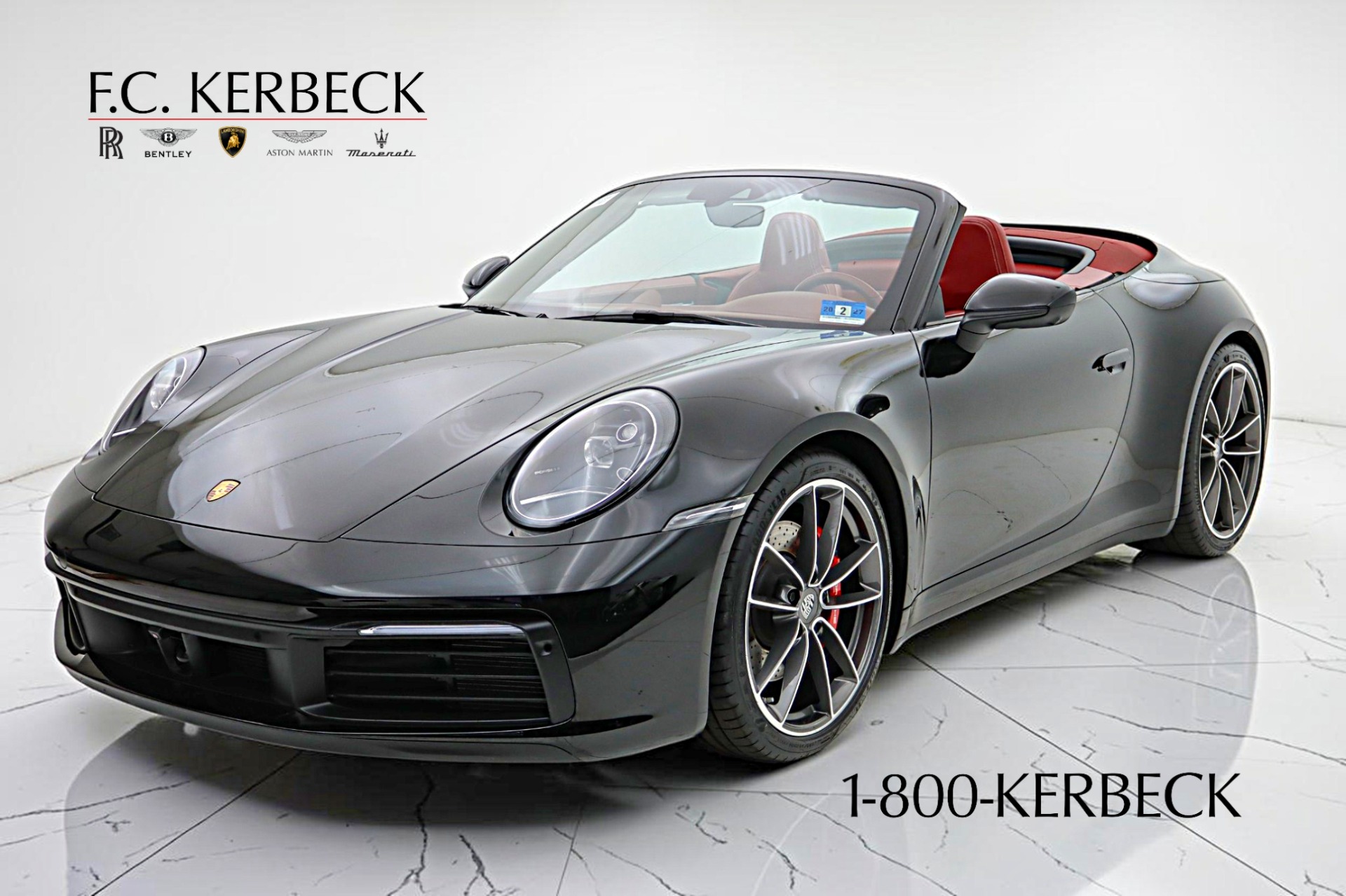 Used 2020 Porsche 911 Carrera 4S Cabriolet for sale $129,000 at F.C. Kerbeck Lamborghini Palmyra N.J. in Palmyra NJ 08065 2