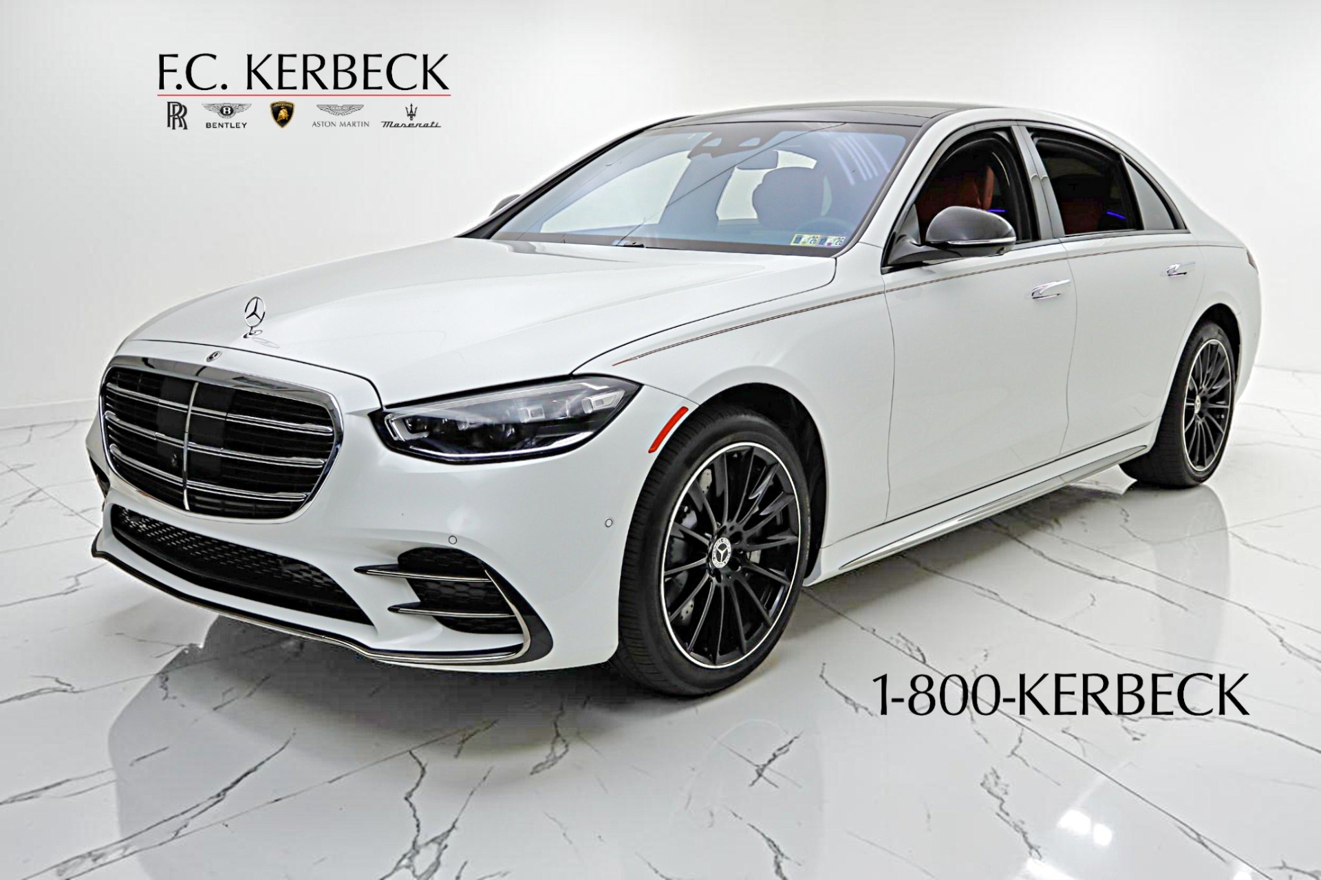 Used 2024 Mercedes-Benz S-Class S 580 4MATIC for sale $103,000 at F.C. Kerbeck Lamborghini Palmyra N.J. in Palmyra NJ 08065 2