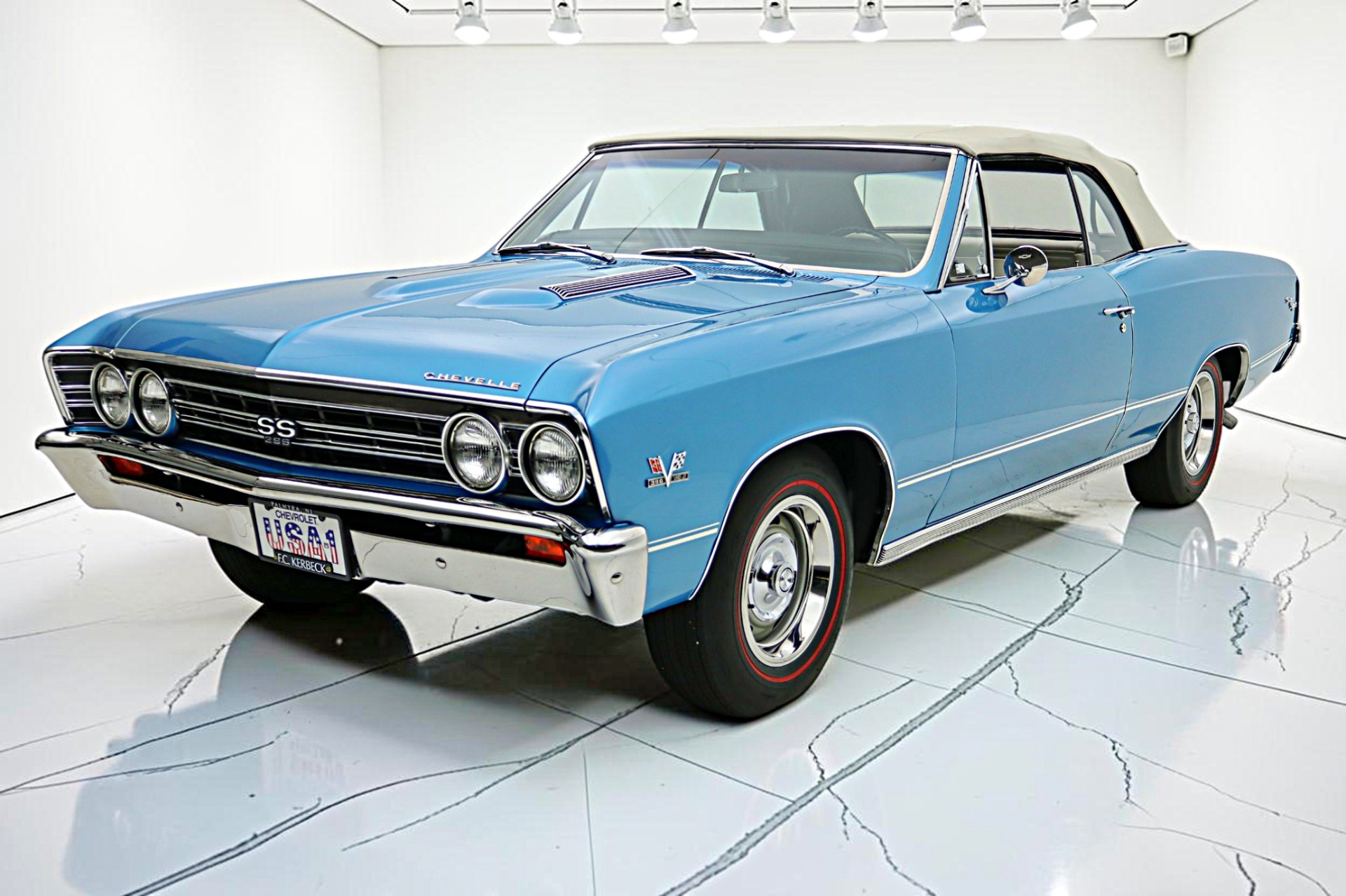 Used 1967 Chevrolet Chevelle SS 396 Convertible from the Kerbeck Collection for sale $85,000 at F.C. Kerbeck Lamborghini Palmyra N.J. in Palmyra NJ 08065 2
