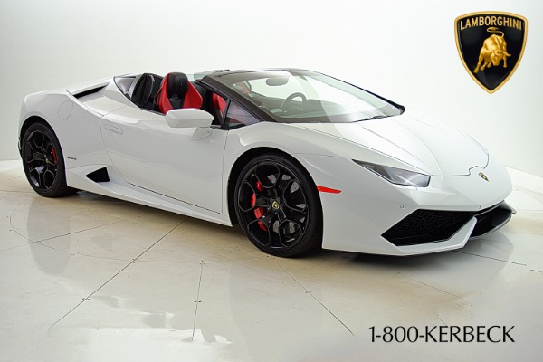 Used 2016 Lamborghini Huracan LP 610-4 Spyder for sale Sold at F.C. Kerbeck Lamborghini Palmyra N.J. in Palmyra NJ 08065 3