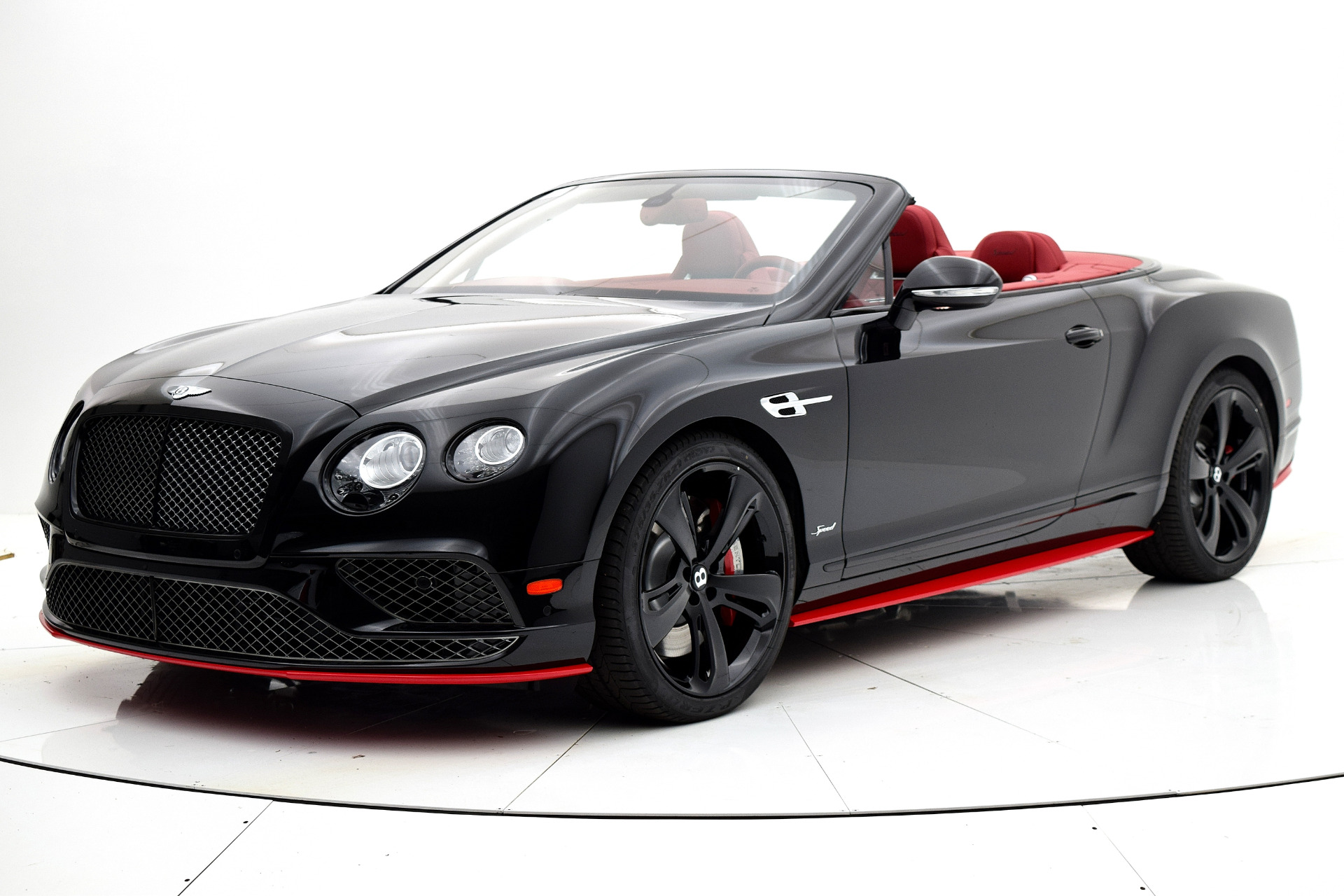 New 2017 Bentley Continental GT Speed Convertible Black Edition for sale Sold at F.C. Kerbeck Lamborghini Palmyra N.J. in Palmyra NJ 08065 2