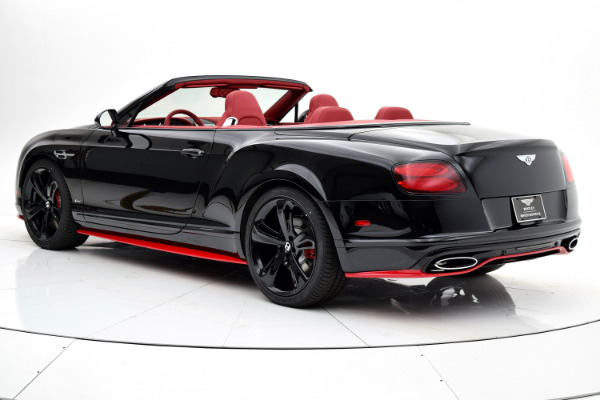 New 2017 Bentley Continental GT Speed Convertible Black Edition for sale Sold at F.C. Kerbeck Lamborghini Palmyra N.J. in Palmyra NJ 08065 4