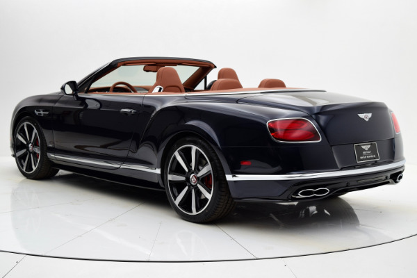 New 2017 Bentley Continental GT V8 S Convertible for sale Sold at F.C. Kerbeck Lamborghini Palmyra N.J. in Palmyra NJ 08065 4