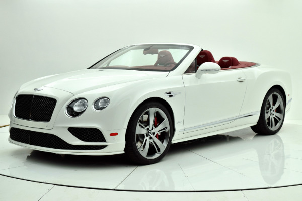 Used 2017 Bentley Continental GT Speed Convertible for sale Sold at F.C. Kerbeck Lamborghini Palmyra N.J. in Palmyra NJ 08065 2