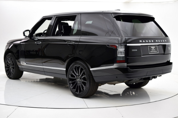 Used 2015 Land Rover Range Rover Autobiography Black LWB for sale Sold at F.C. Kerbeck Lamborghini Palmyra N.J. in Palmyra NJ 08065 4