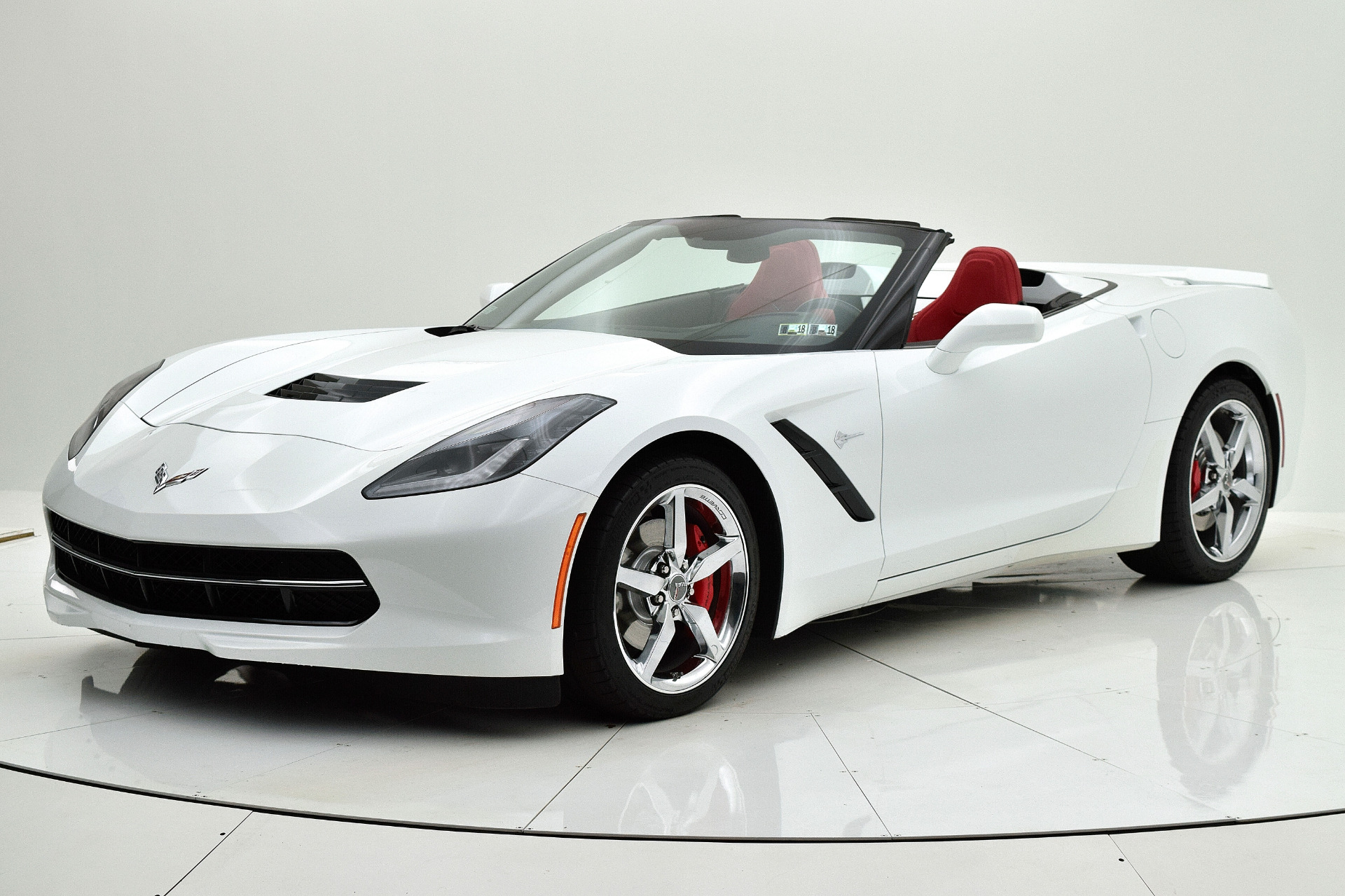 Used 2014 Chevrolet Corvette Stingray 2LT Convertible for sale Sold at F.C. Kerbeck Lamborghini Palmyra N.J. in Palmyra NJ 08065 2