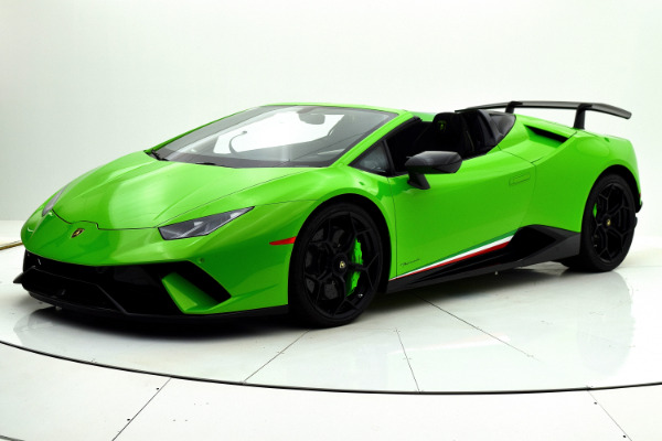 New 2018 Lamborghini Huracan Performante Spyder for sale Sold at F.C. Kerbeck Lamborghini Palmyra N.J. in Palmyra NJ 08065 2