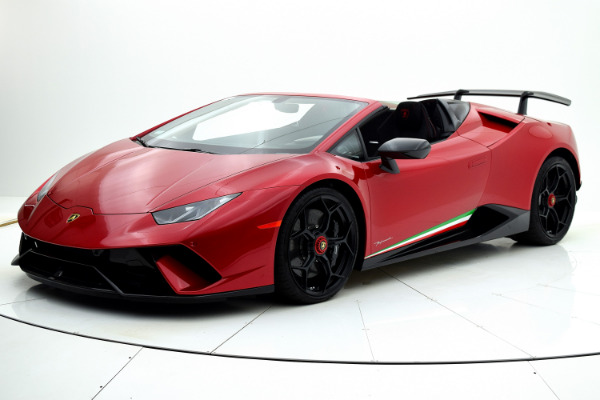 New 2018 Lamborghini Huracan Performante Spyder for sale Sold at F.C. Kerbeck Lamborghini Palmyra N.J. in Palmyra NJ 08065 2